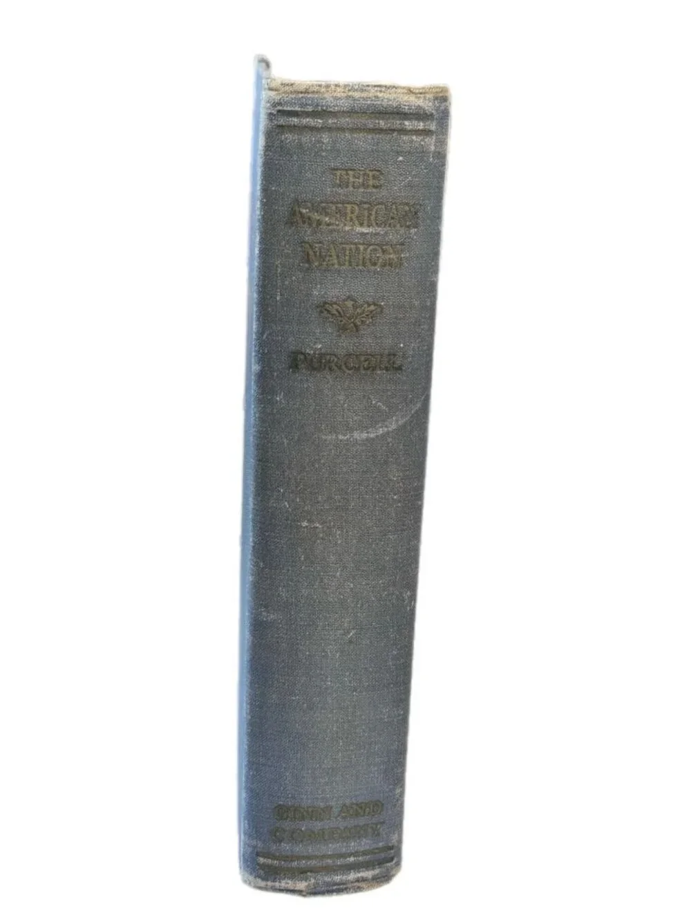 The American Nation By Richard Purcell Antique HC 1933 Historical Text Catholic
